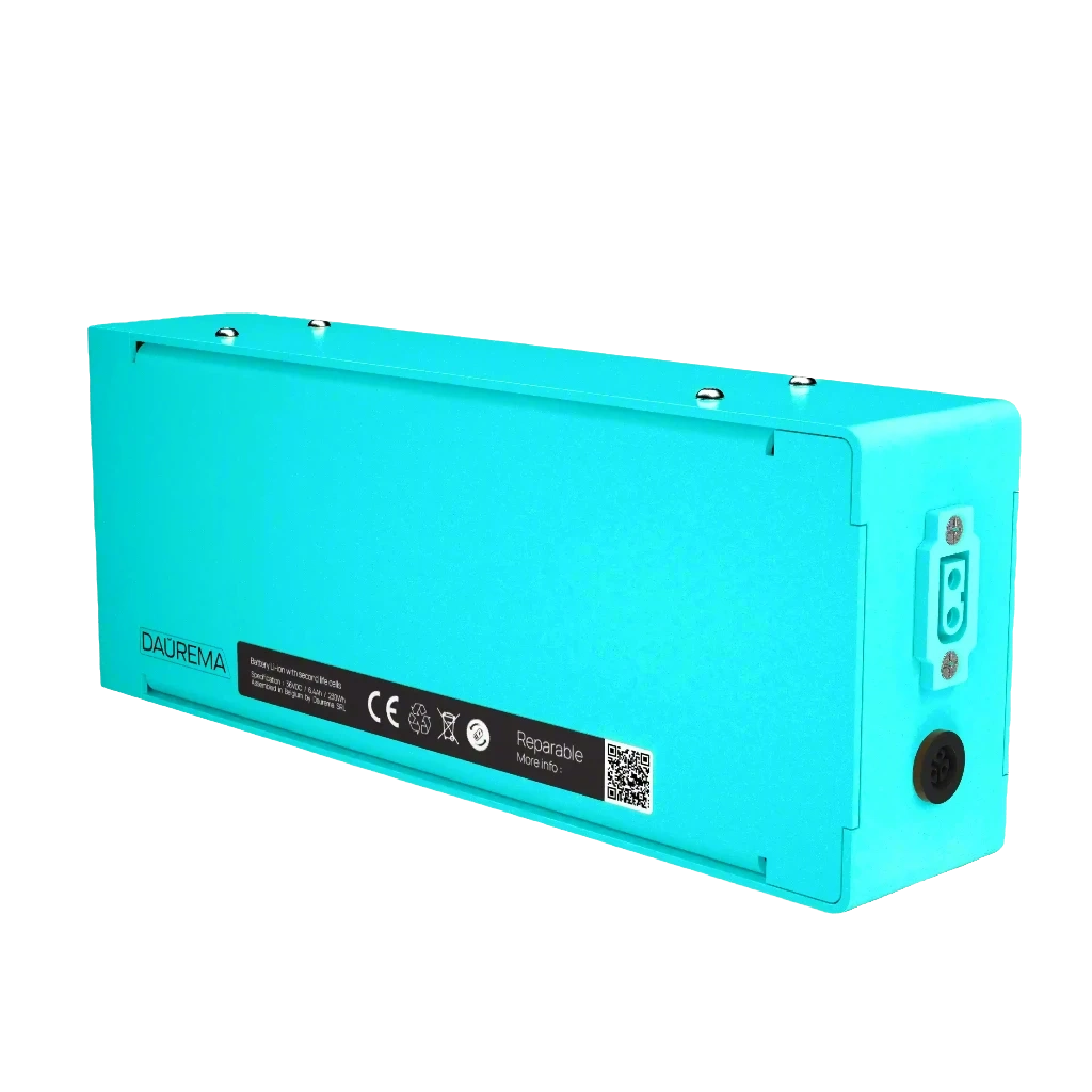 Mini Batterie vélo 36V - batterie sacoche - daurema - 1